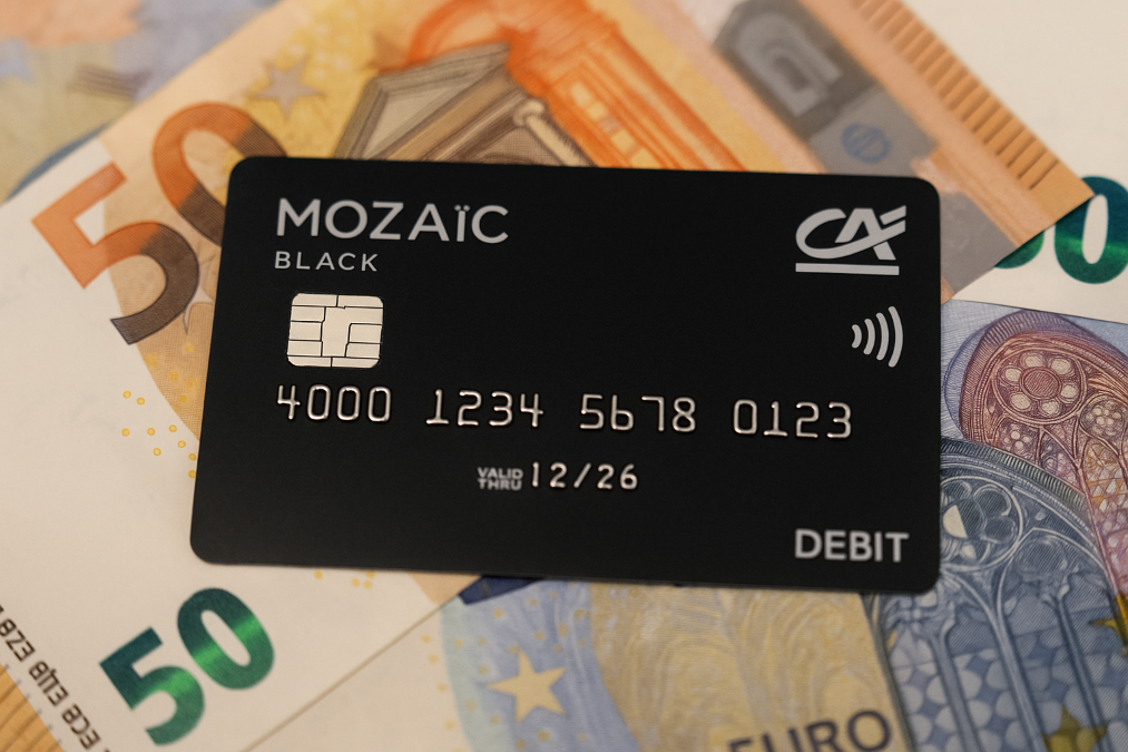 Carte mozaïc inconvénient Crédit Agricole